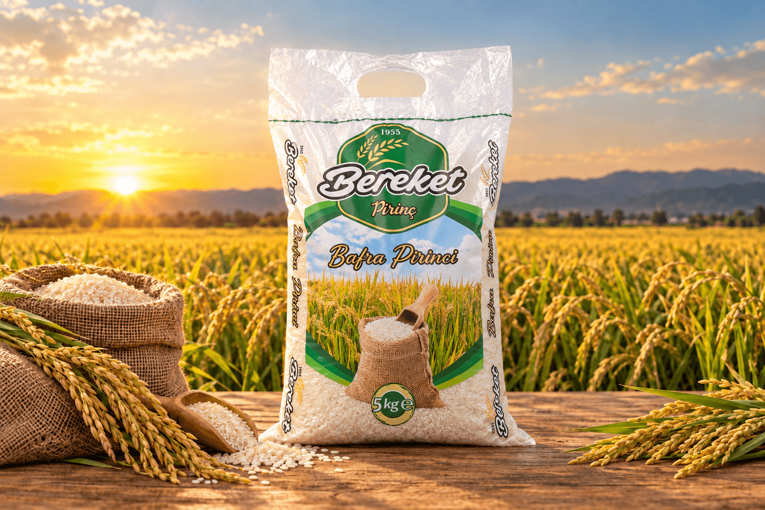 Bereket Yöresel Bafra Pirinci